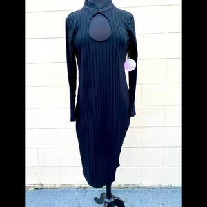 Black cut out dress rue 21